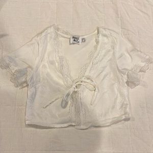 Princess Polly Vintage Tie Up Top